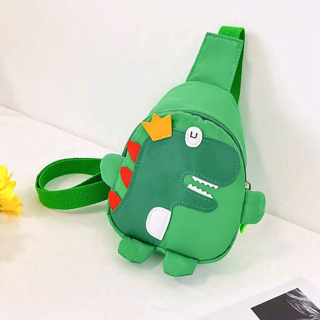 Kids Cartoon Dinosaur Chest Bag