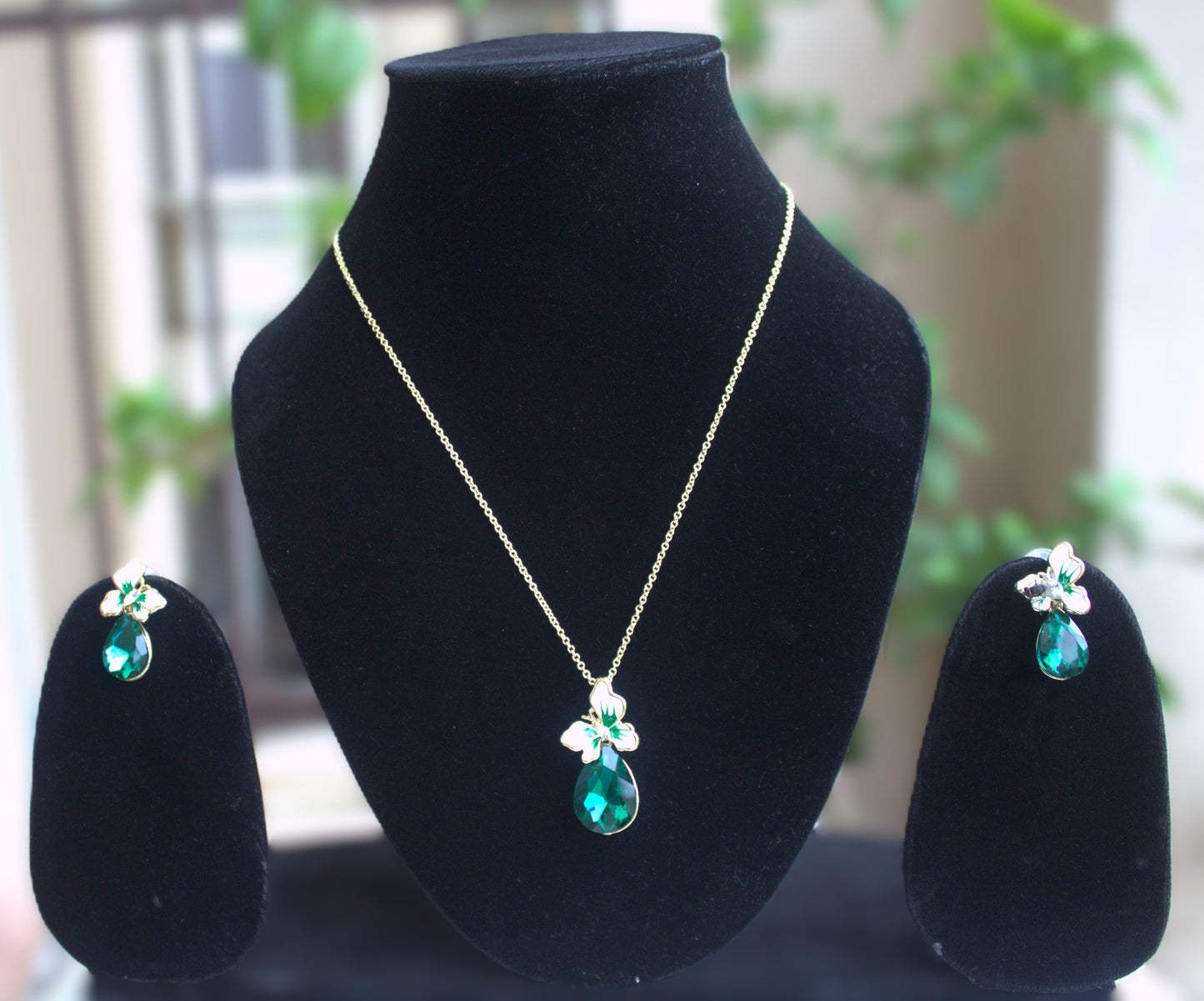 Emerald Bloom Set