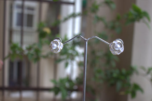 Pearl Bloom Studs
