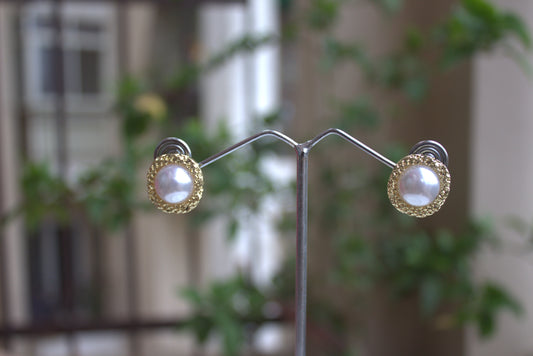 Regal Pearl Studs