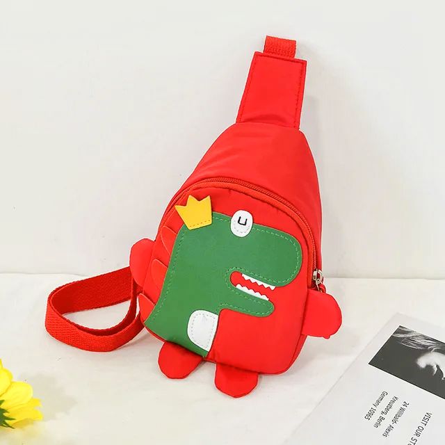 Kids Cartoon Dinosaur Chest Bag